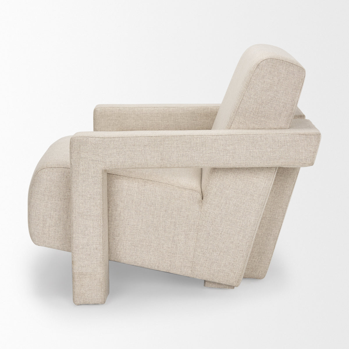 Sovereign Oatmeal Upholstered Accent Chair