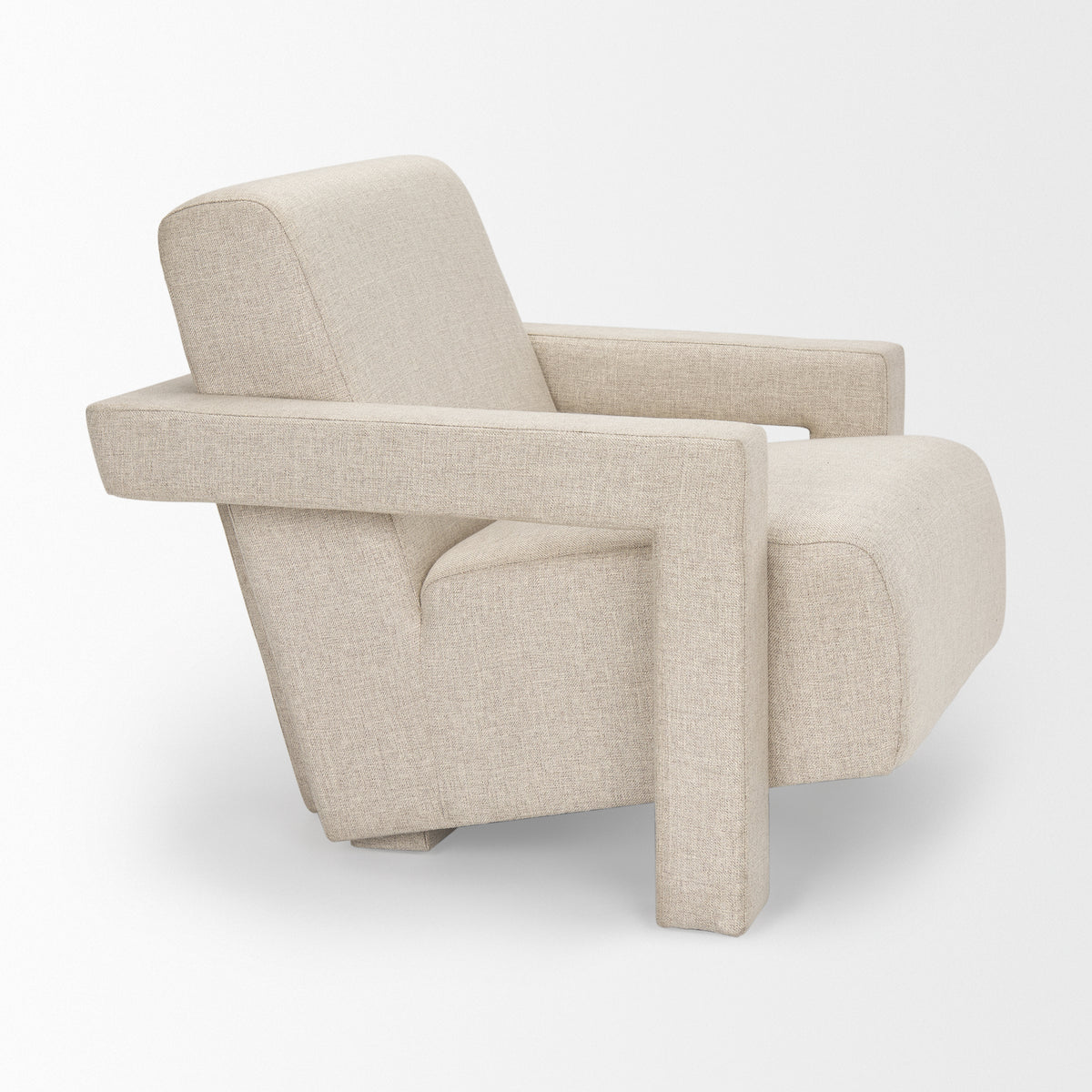 Sovereign Oatmeal Upholstered Accent Chair