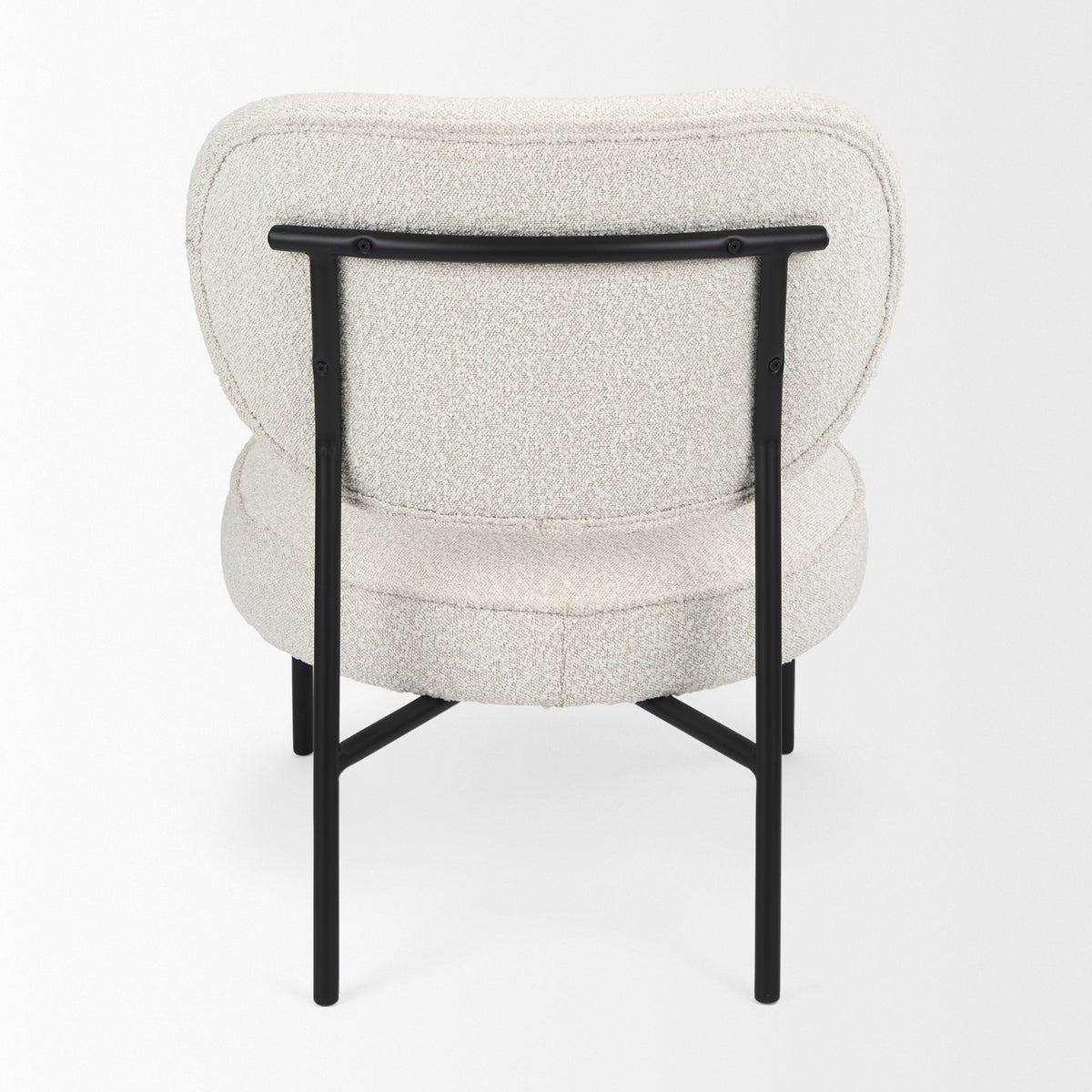 Amelia Cream Boucle Accent Chair