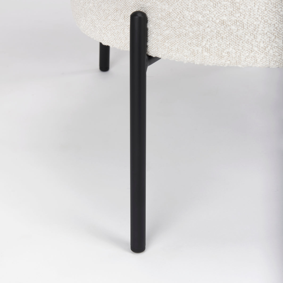 Amelia Cream Boucle Accent Chair