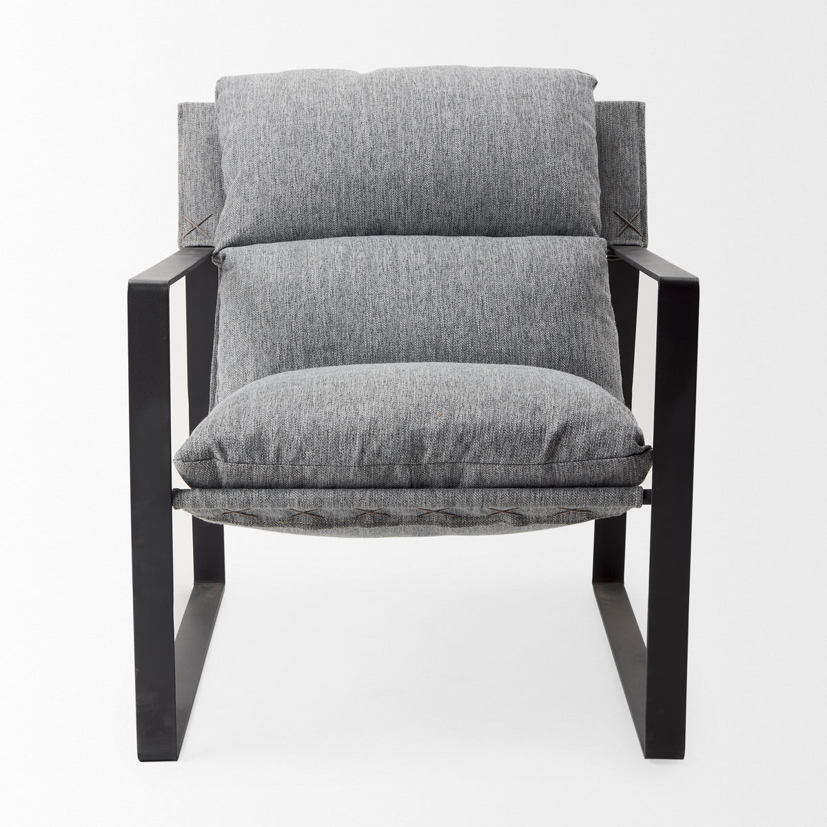 Guilia Castlerock Gray Sling Accent Chair