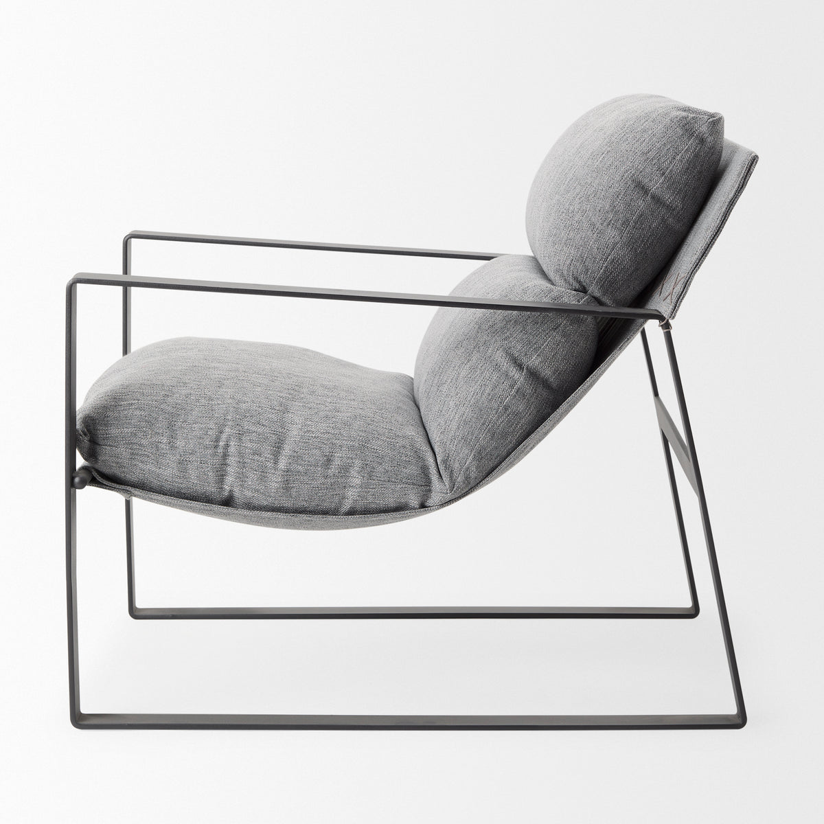 Guilia Castlerock Gray Sling Accent Chair