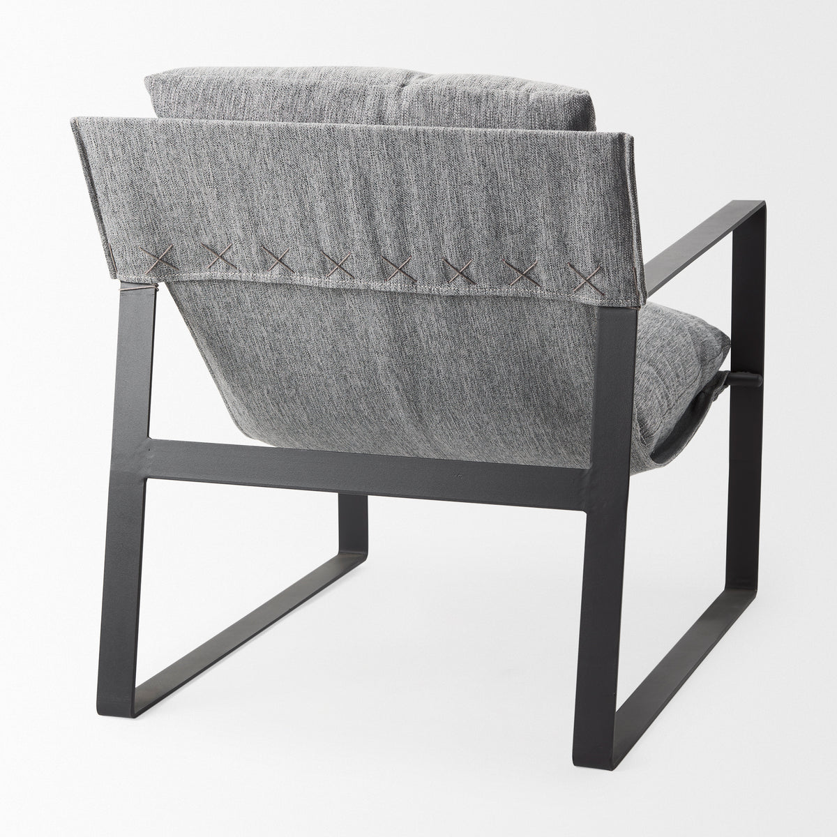Guilia Castlerock Gray Sling Accent Chair