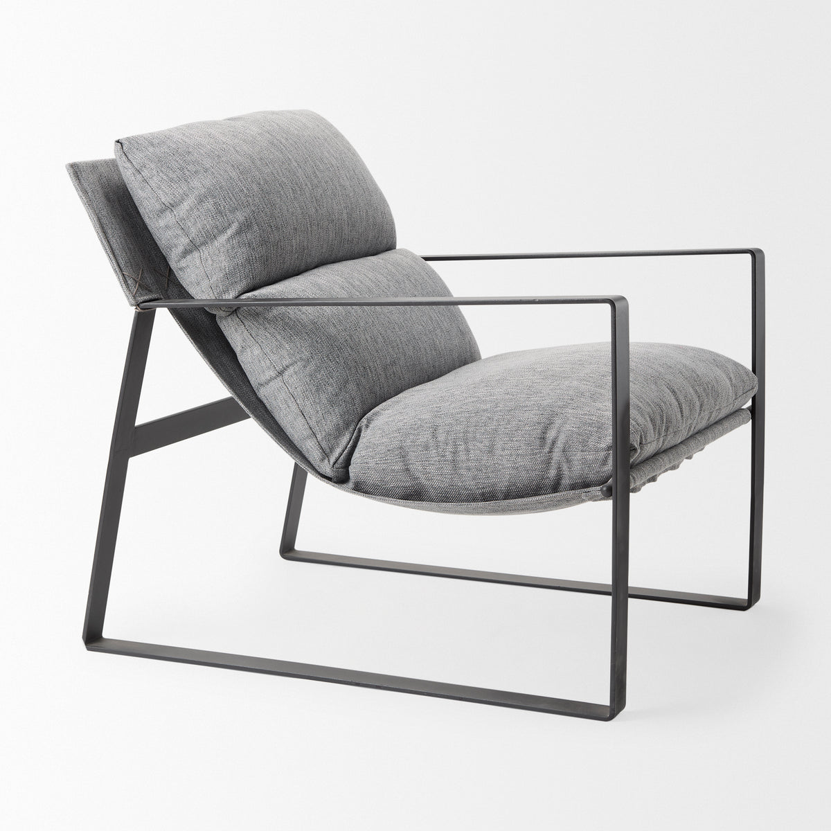 Guilia Castlerock Gray Sling Accent Chair