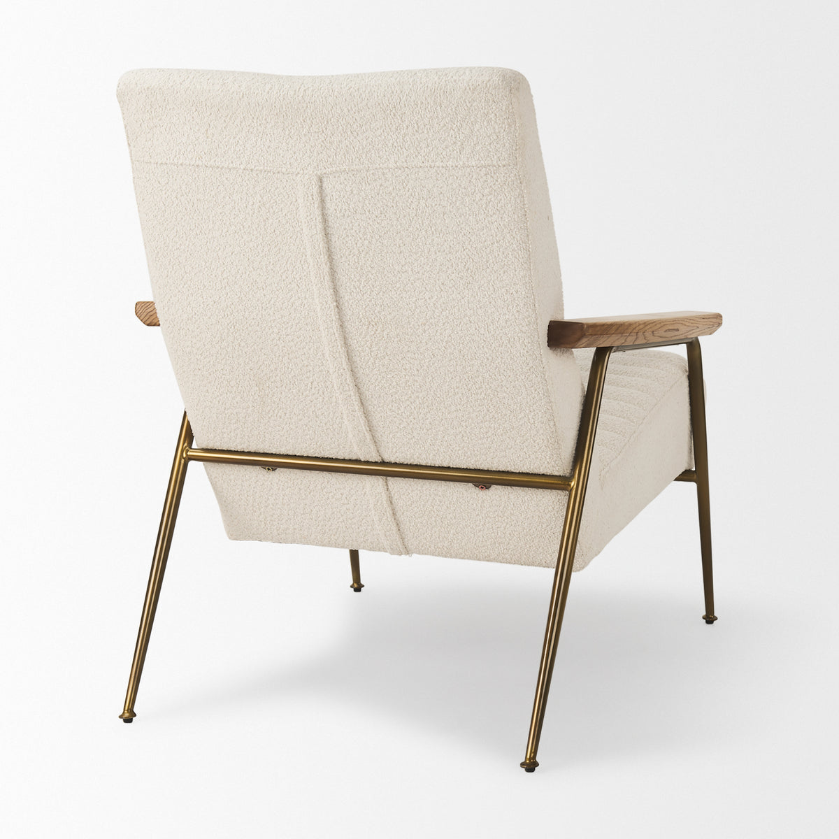 Grosjean Cream Boucle Accent Chair
