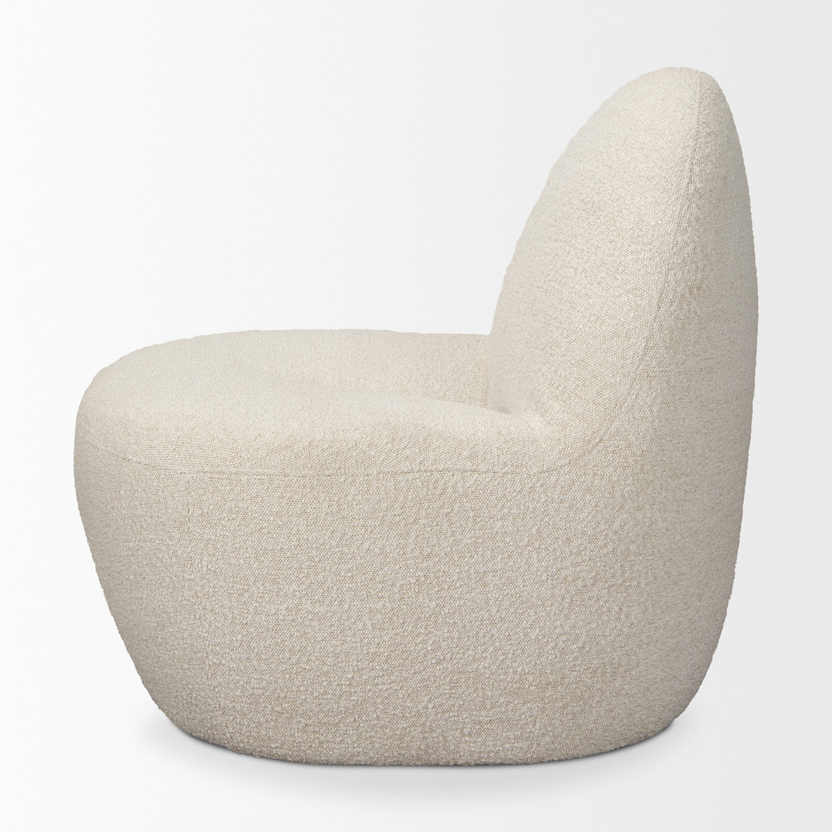 Beverly Cream Boucle Accent Chair