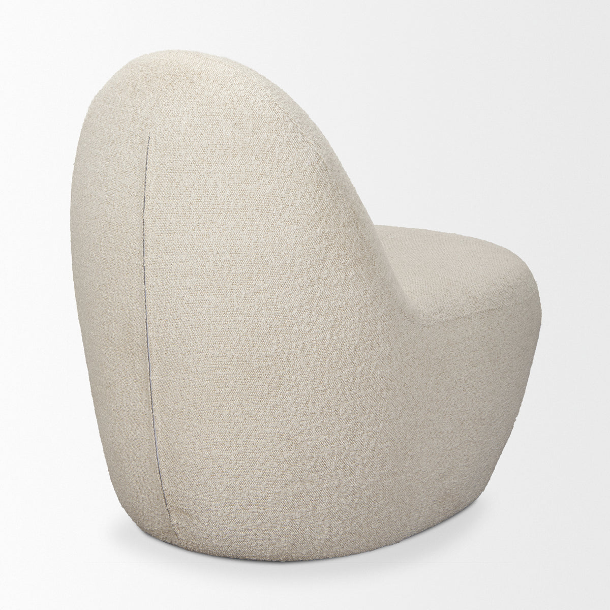 Beverly Cream Boucle Accent Chair