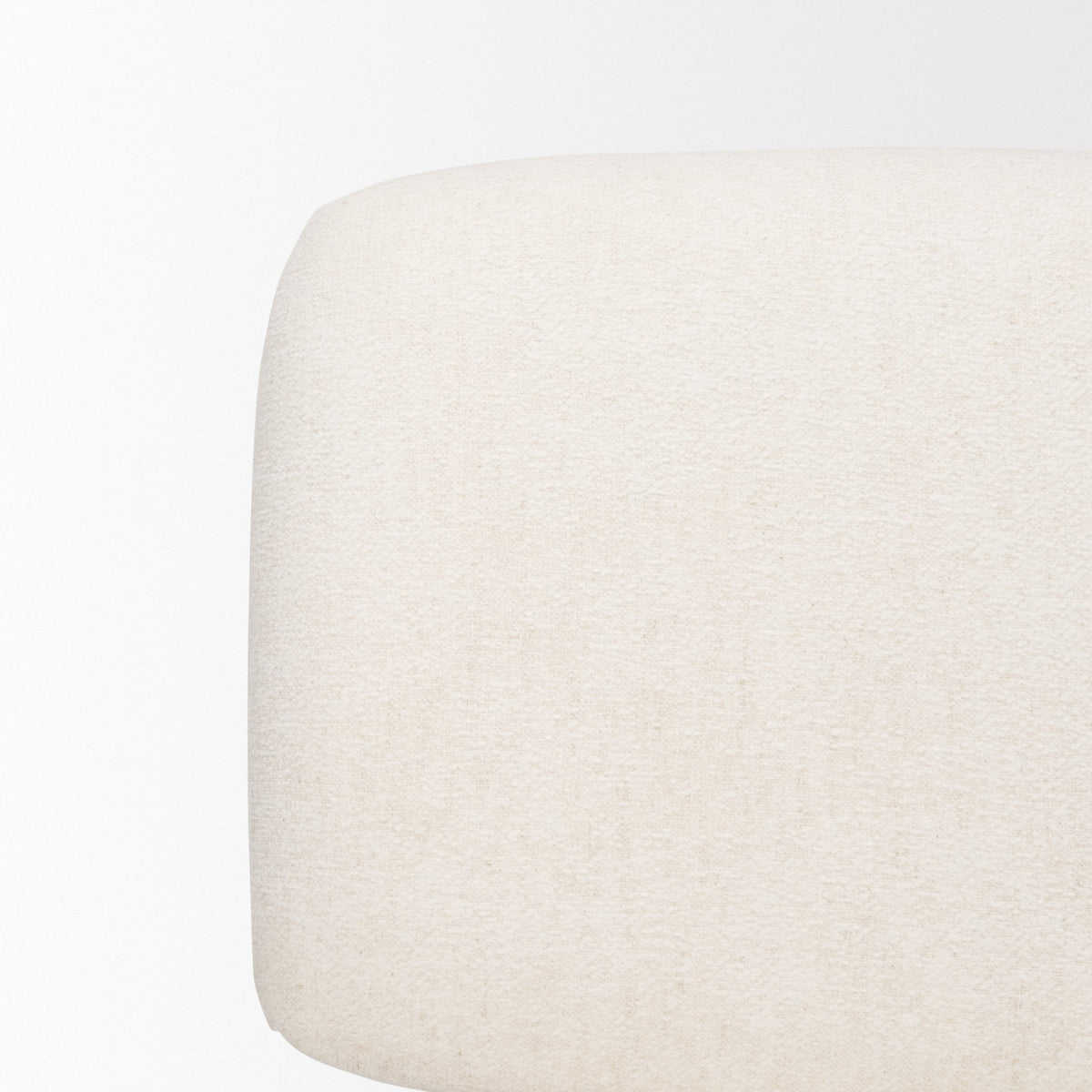 Nora Cream Fabric Accent Chair