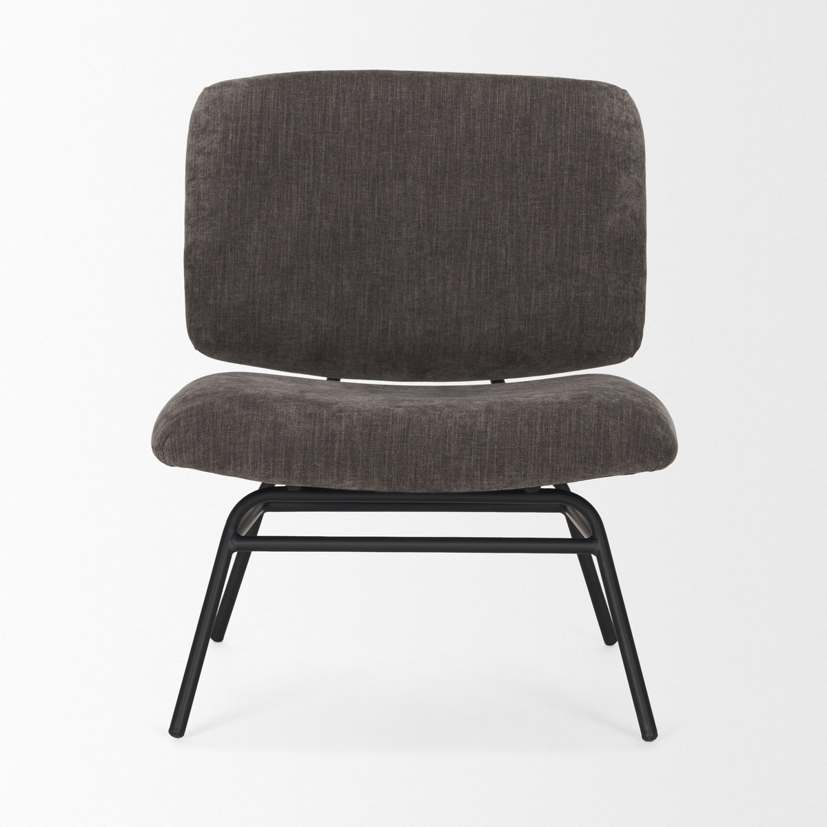 Nora Charcoal Fabric Accent Chair
