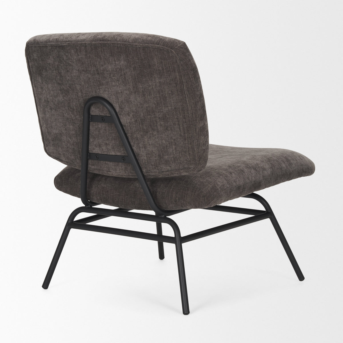 Nora Charcoal Fabric Accent Chair