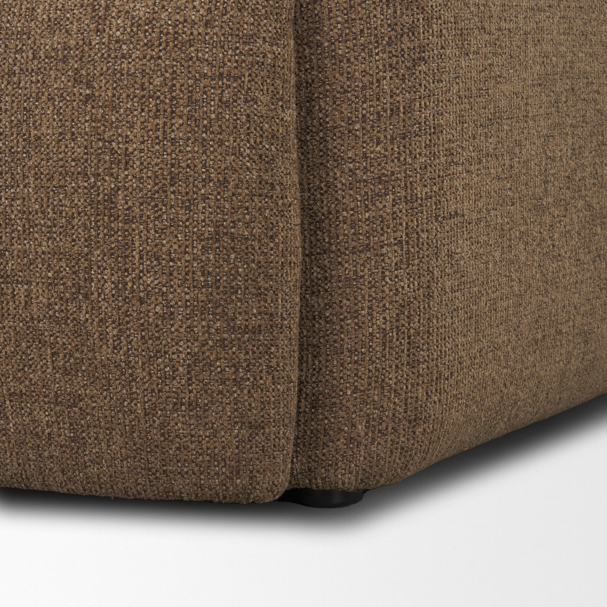 Saga Mocha Textured Plush Upholstered Chair