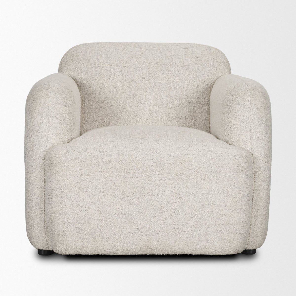 Saga Cream Fabric Upholstered Chair