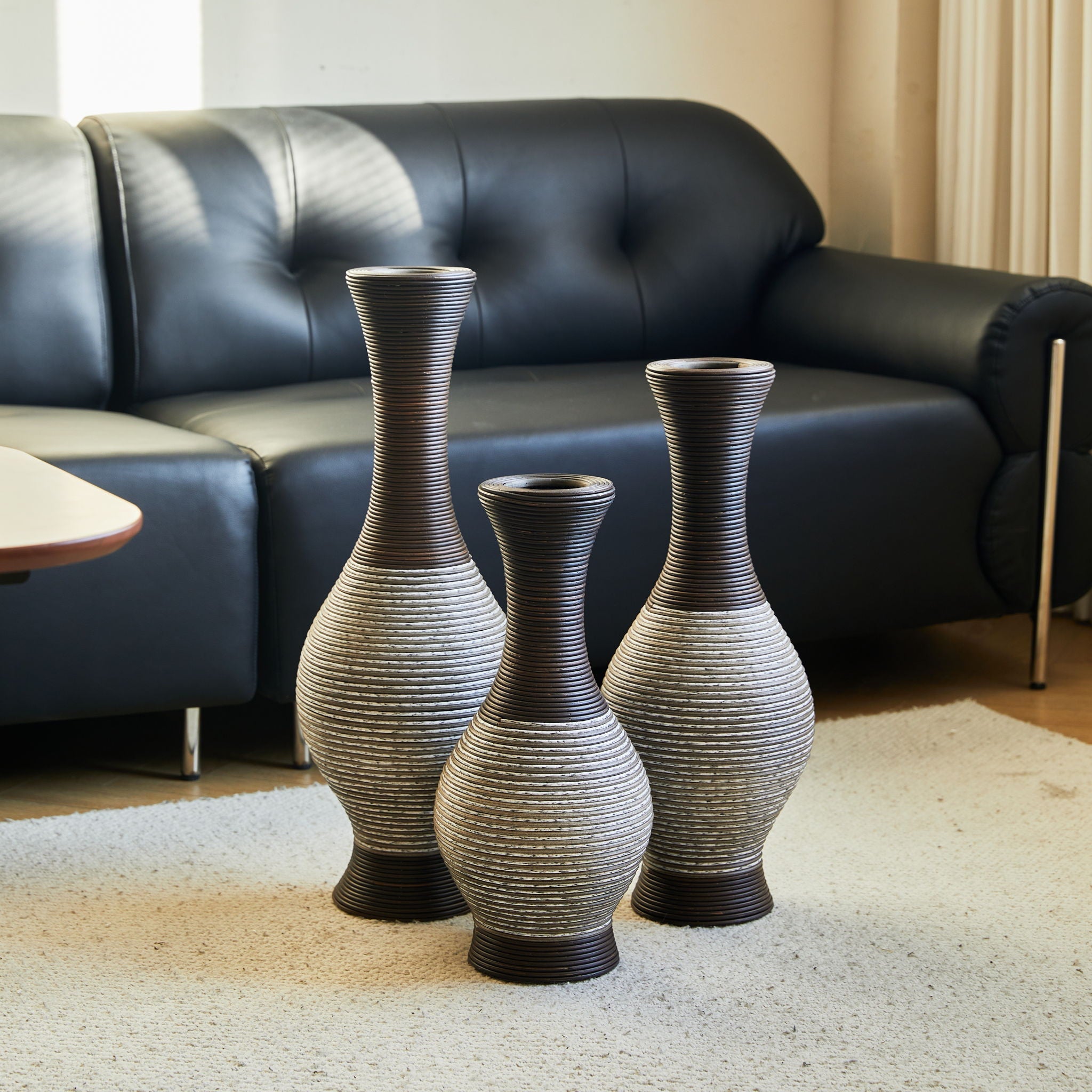 Tall Designer Floor Vase