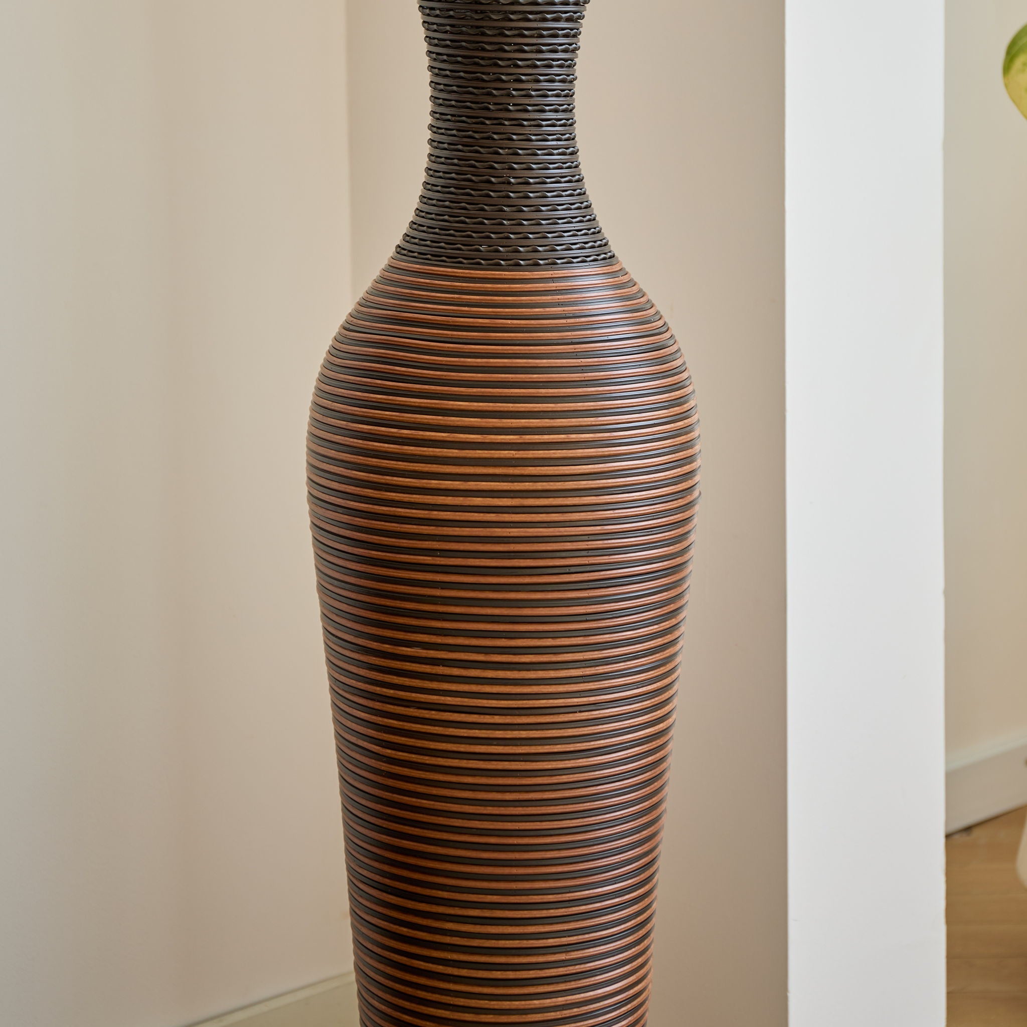 Tall Woven Floor Vase