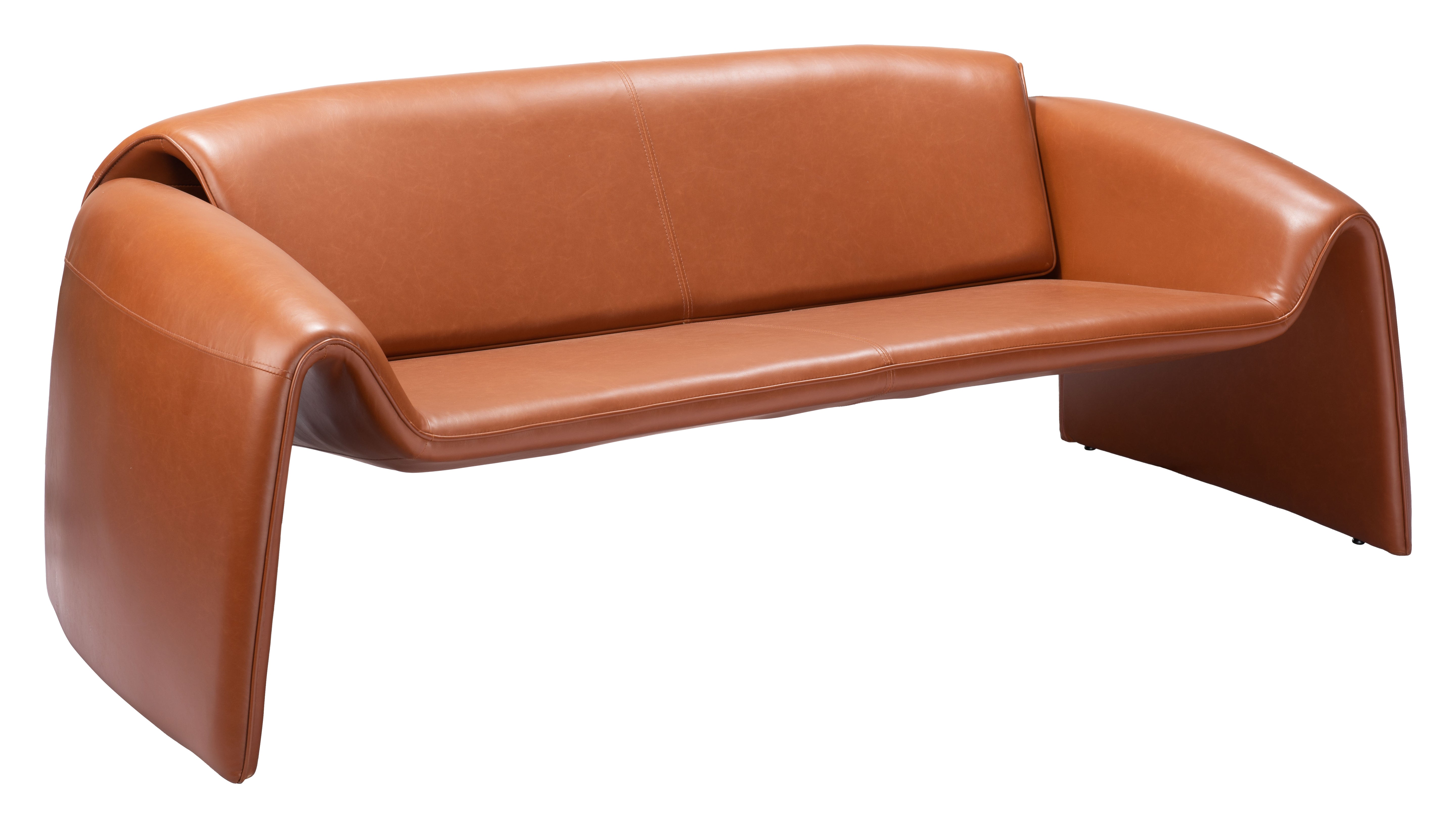 Horten Sofa Brown by Zuo Modern