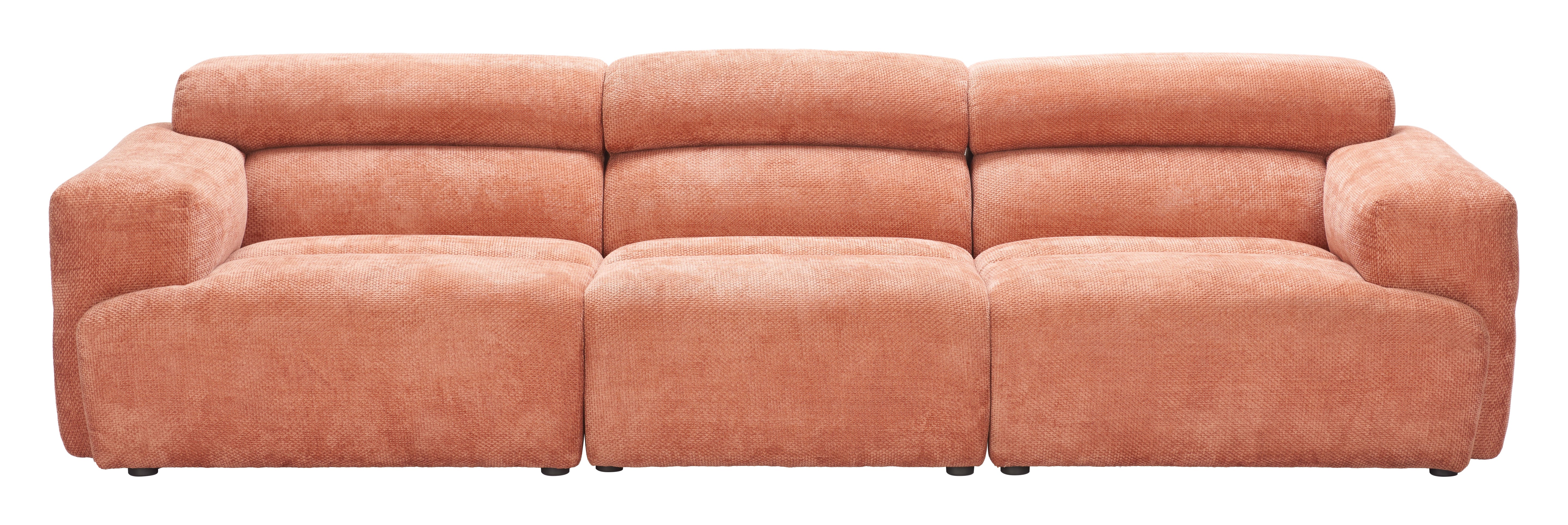 Alis Modular Sectional Orange by Zuo Modern