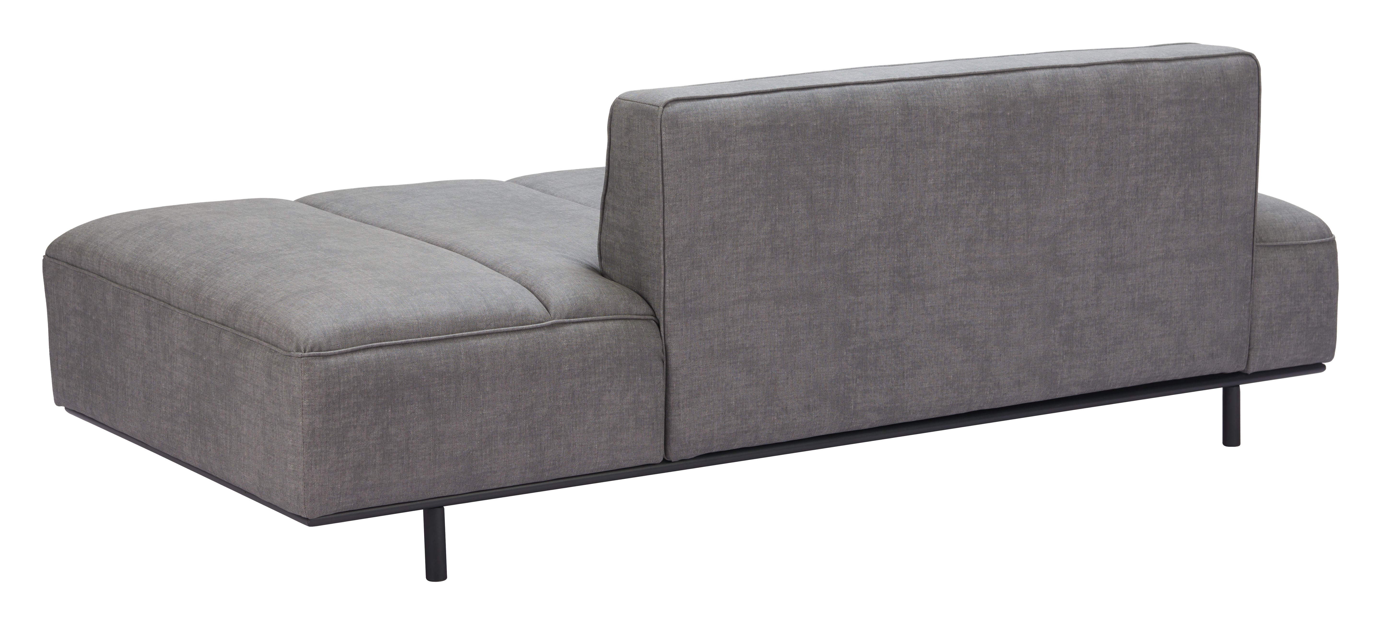 Confection Sofa Gray by Zuo Modern