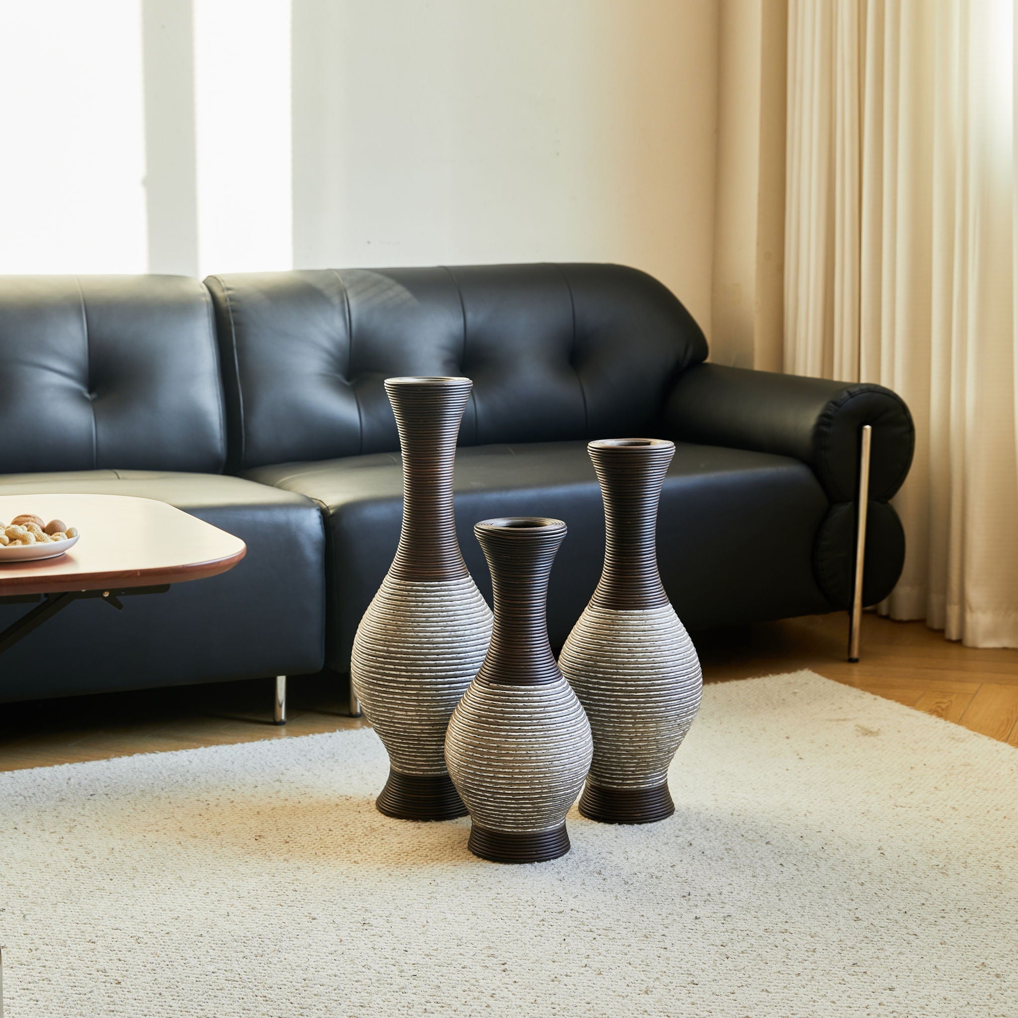 Tall Designer Floor Vase