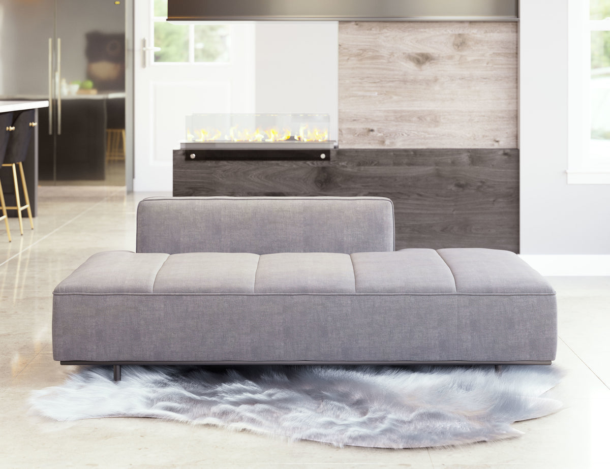Confection Sofa Gray by Zuo Modern