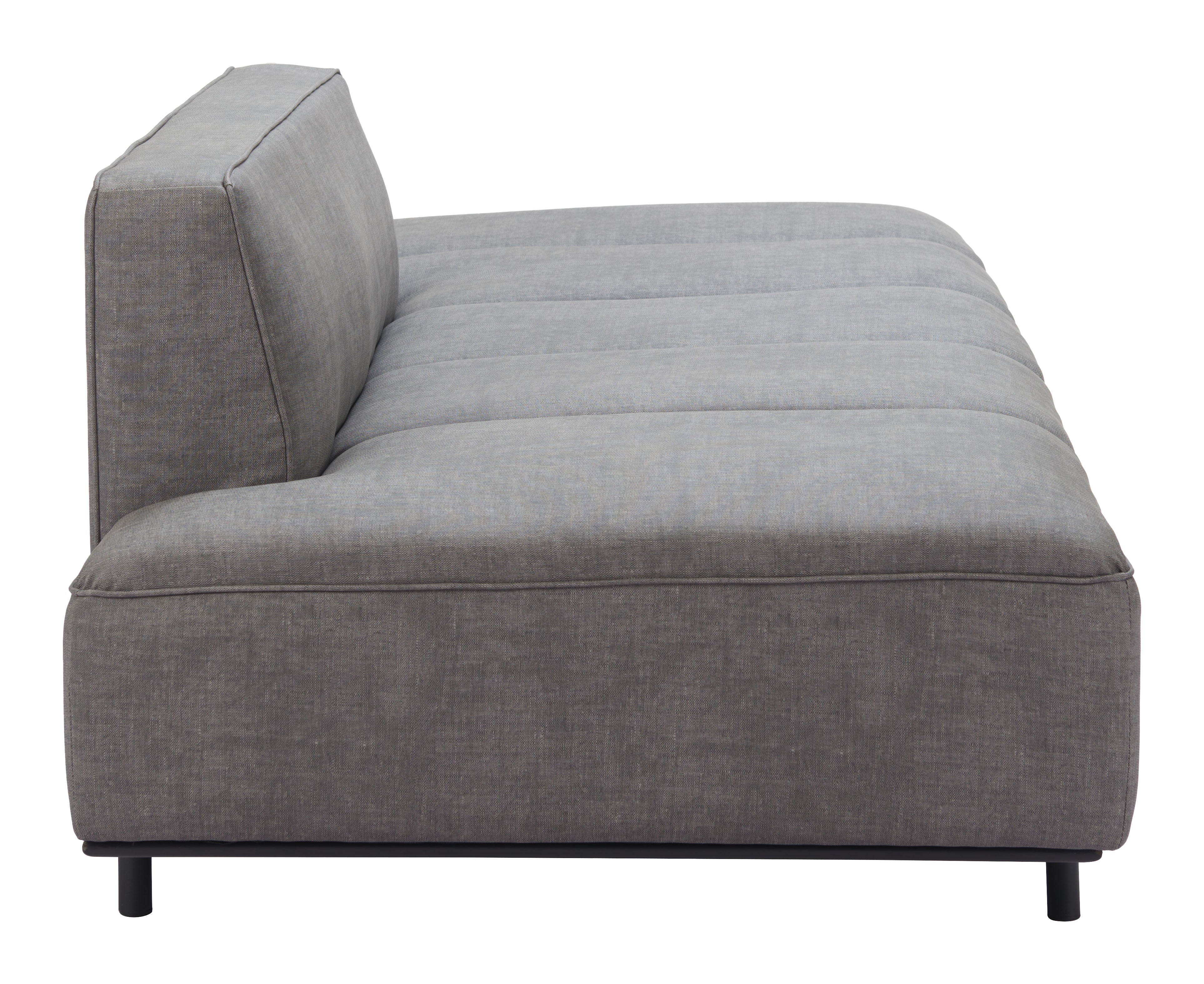 Confection Sofa Gray by Zuo Modern