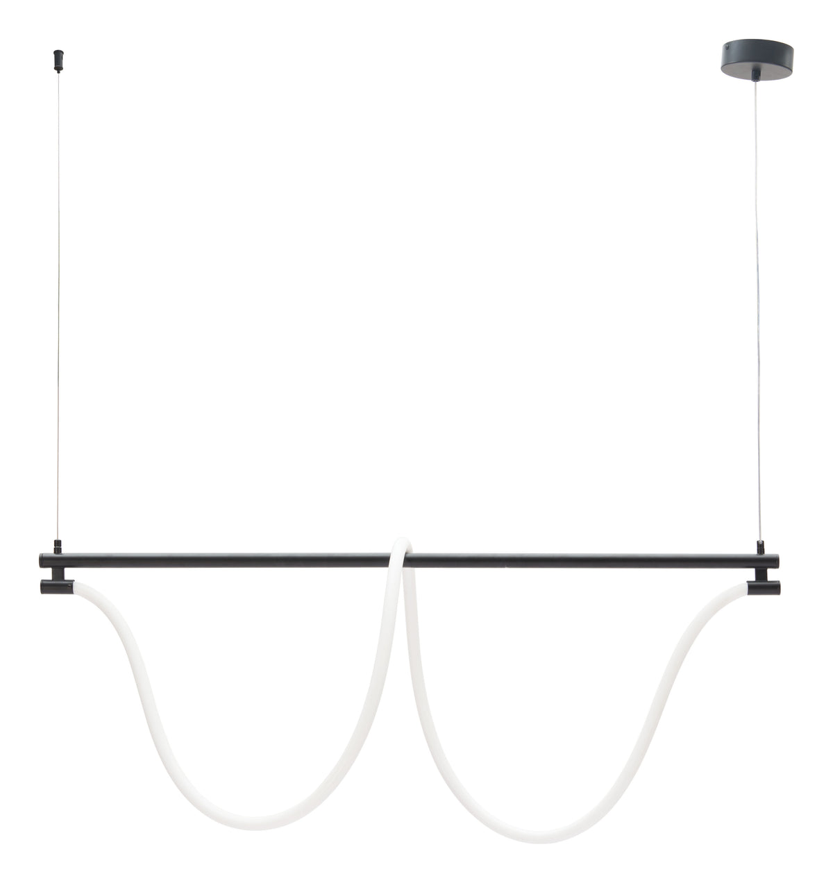 Adder Ceiling Lamp Black by Zuo Modern