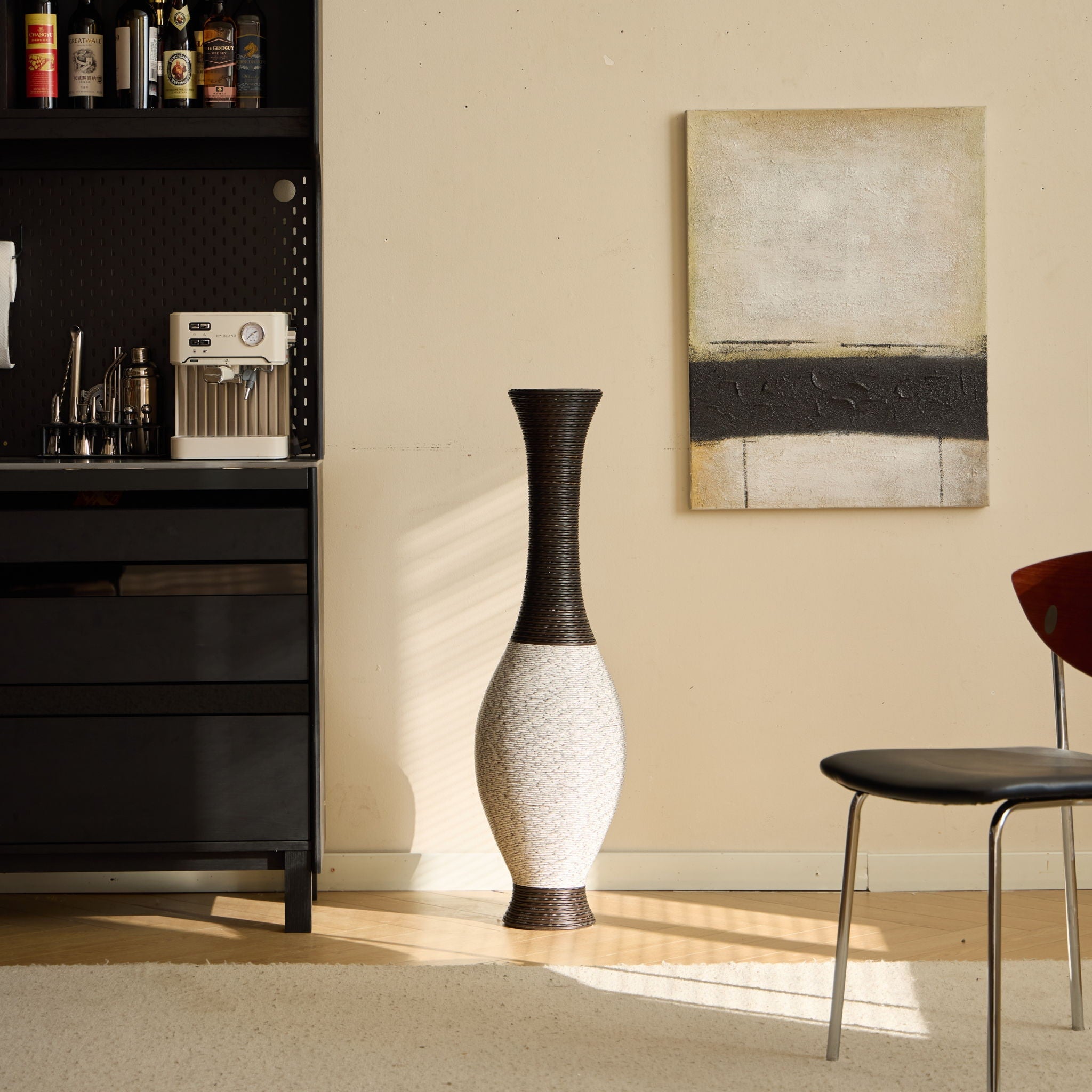 Tall Designer Floor Vase