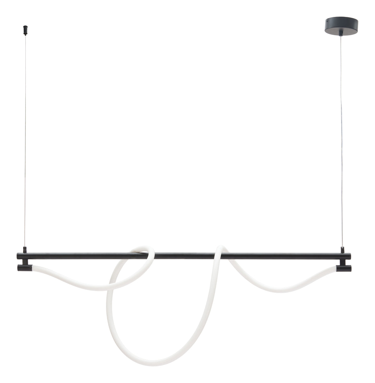 Adder Ceiling Lamp Black by Zuo Modern