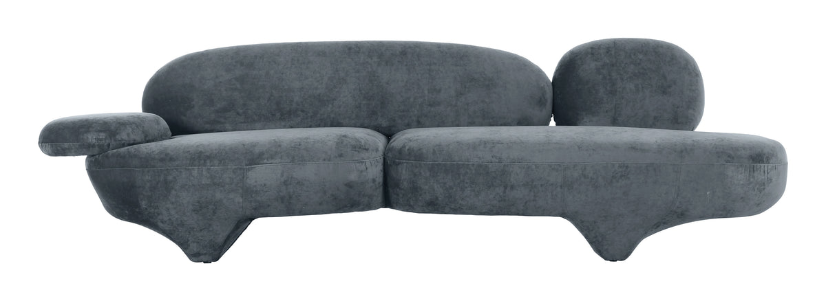 Oblak Sofa Storm Gray by Zuo Modern