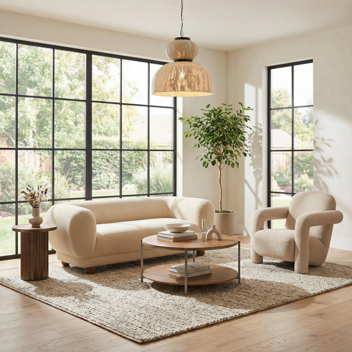 Boet Loveseat Taupe by Zuo Modern