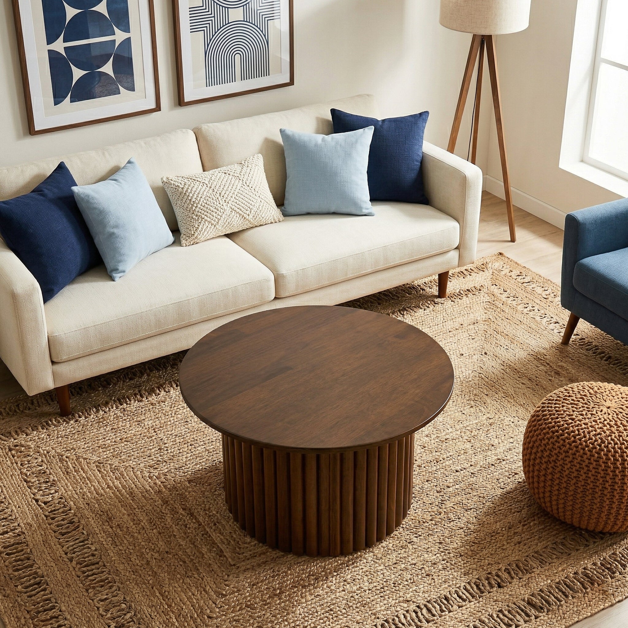 Merlin Coffe Table in Walnut