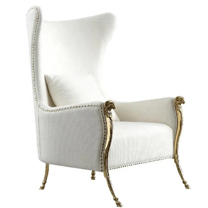 Modern Fabric Accent Armchair