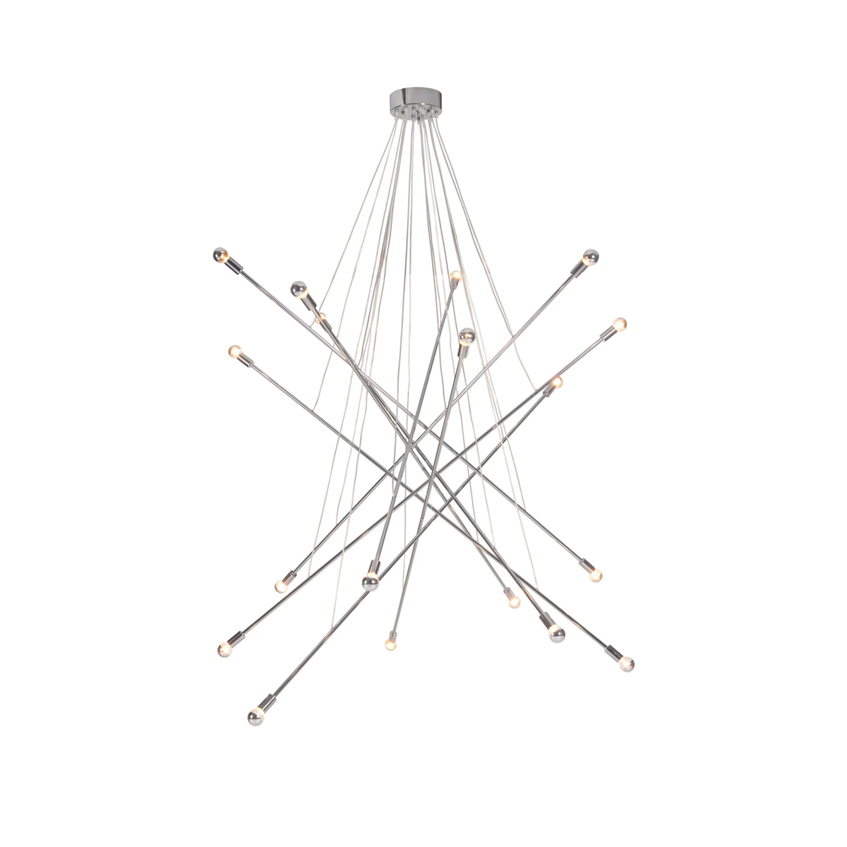 Belief Chrome Ceiling Lamp