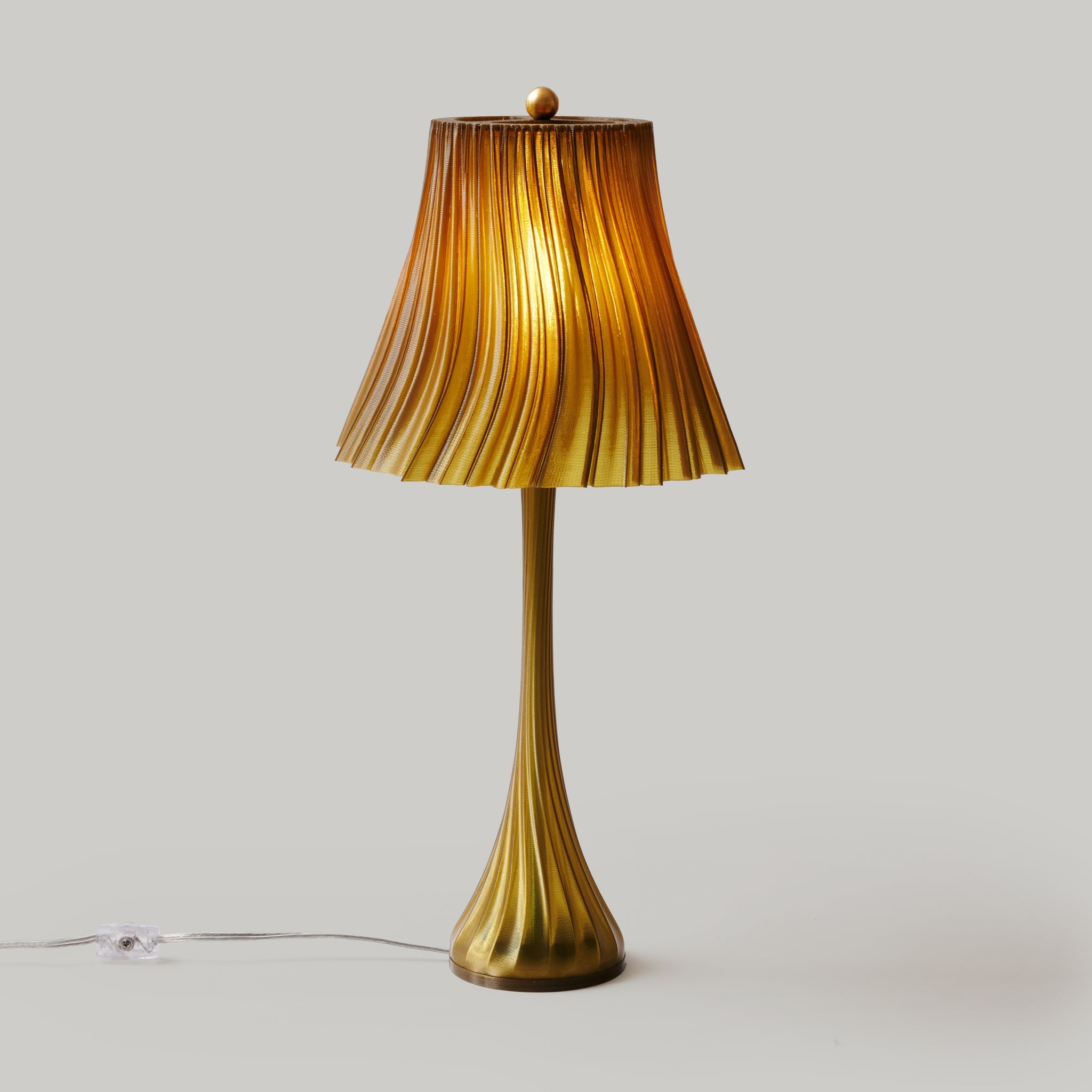 Pleated Table Lamp