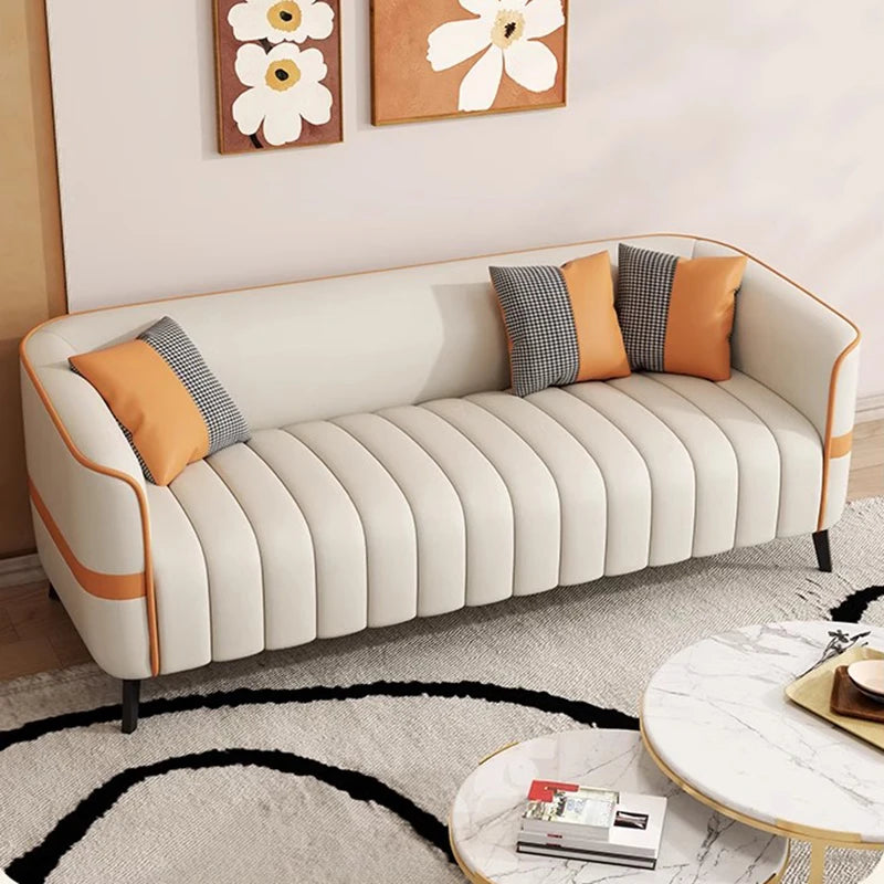 Two-Seater Modern Fabric Sofa