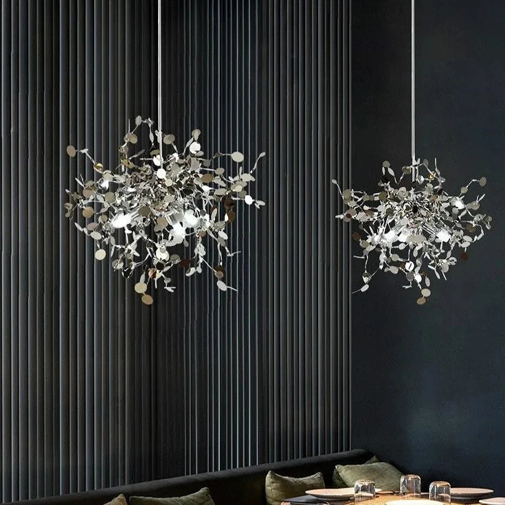 Modern Leaf LED Chandelier