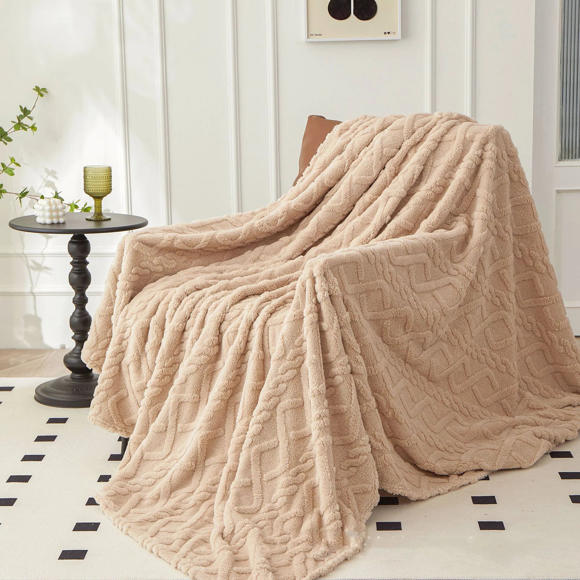 Soft Fleece Sofa Throw