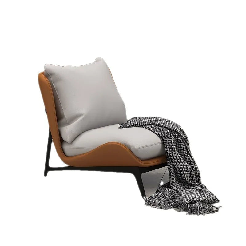 Luxury Cashmere Lounge Chair