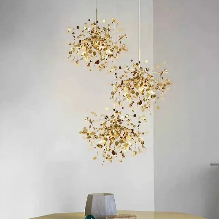 Modern Leaf LED Chandelier