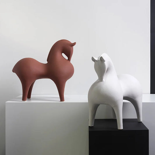 Resin Horse Decor Ornament