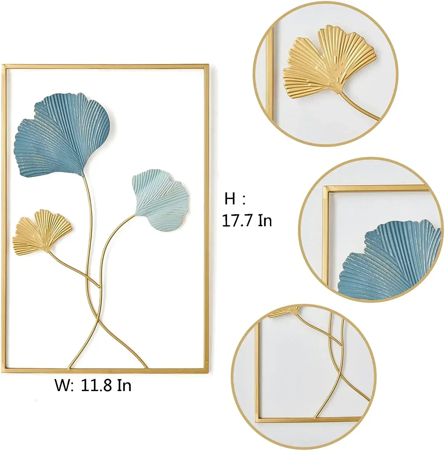 Nordic Leaf Wall Art