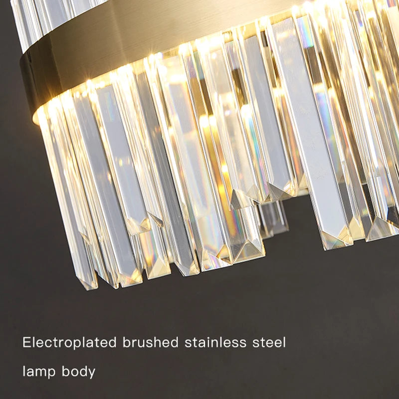 Luxury Crystal Led Pendant