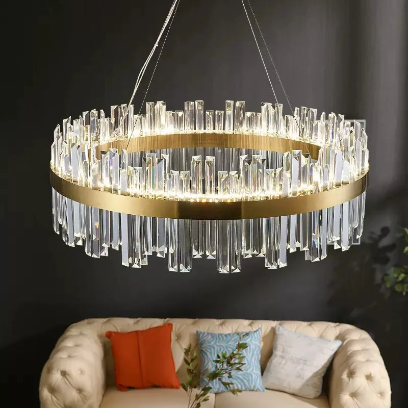 Luxury Crystal Led Pendant