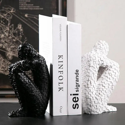 Nordic Thinker Abstract Figurine