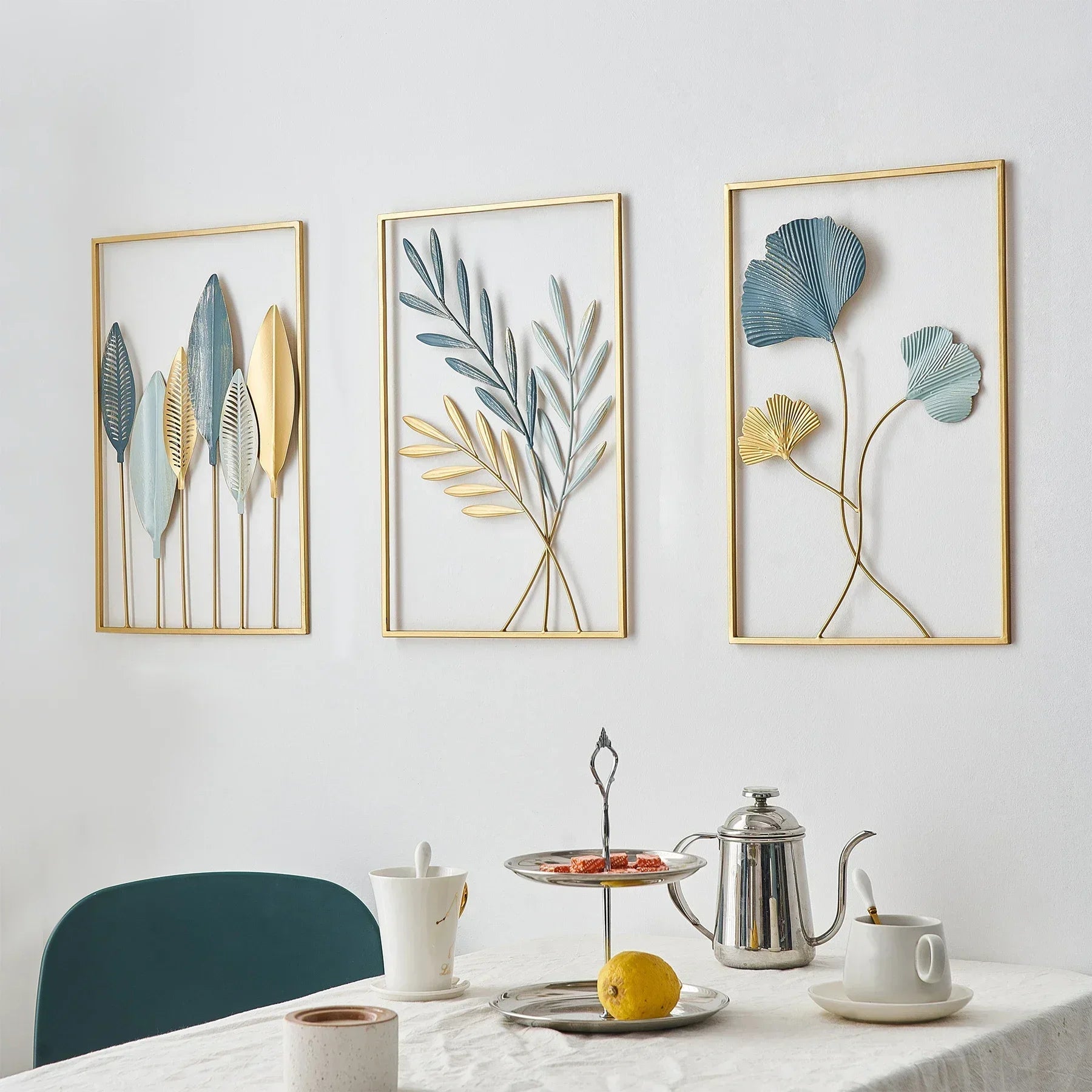 Nordic Leaf Wall Art