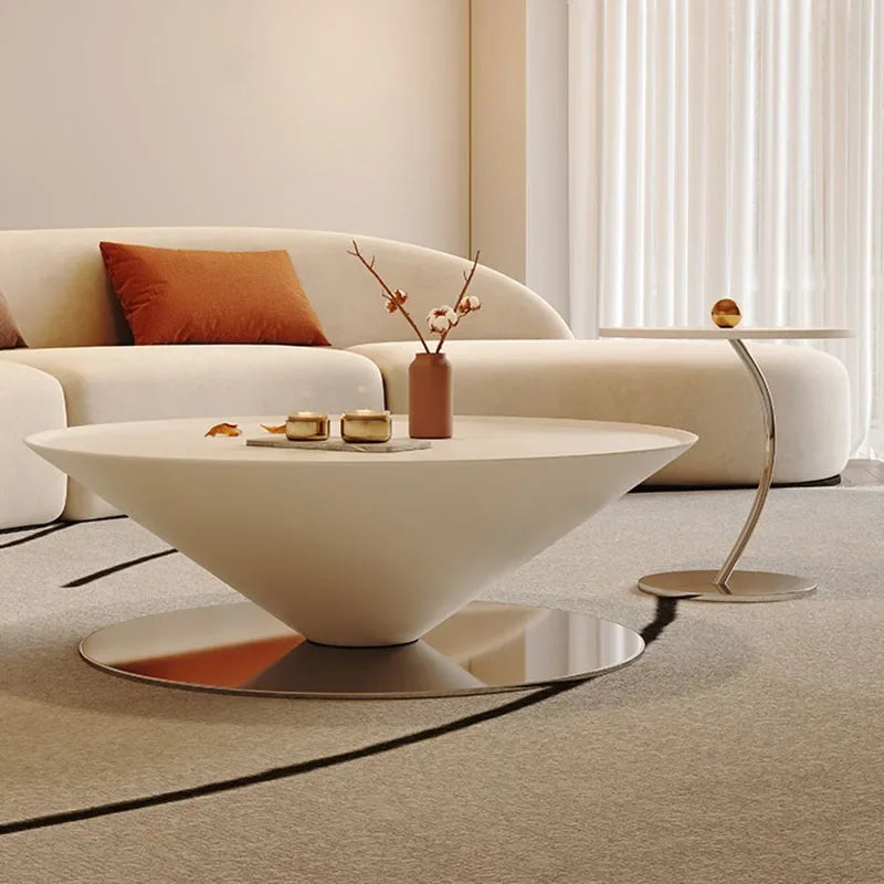 Modern Round Nesting Coffee Table