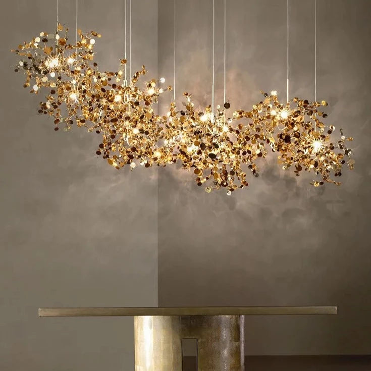 Modern Leaf LED Chandelier