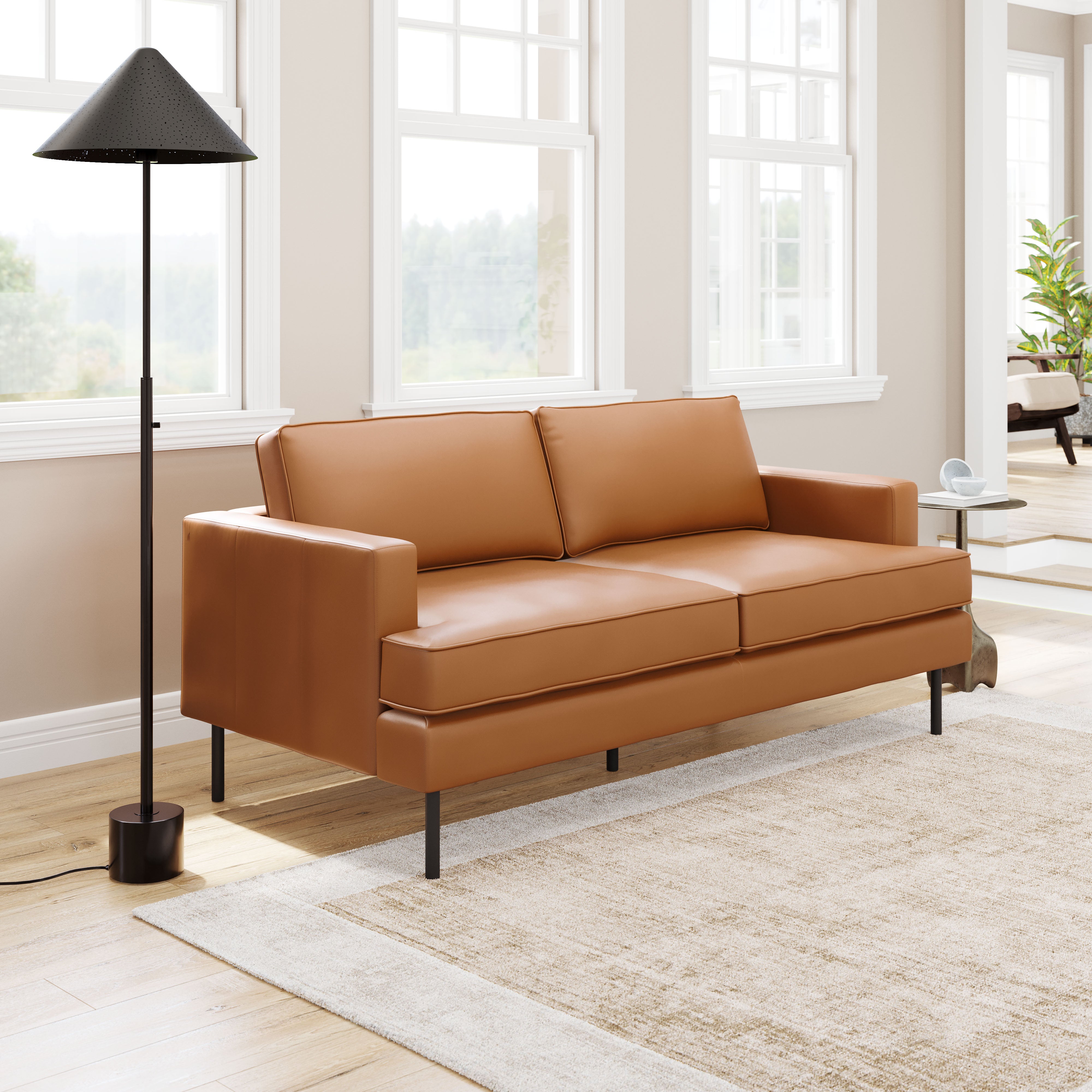Decade Sofa Brown by Zuo Modern