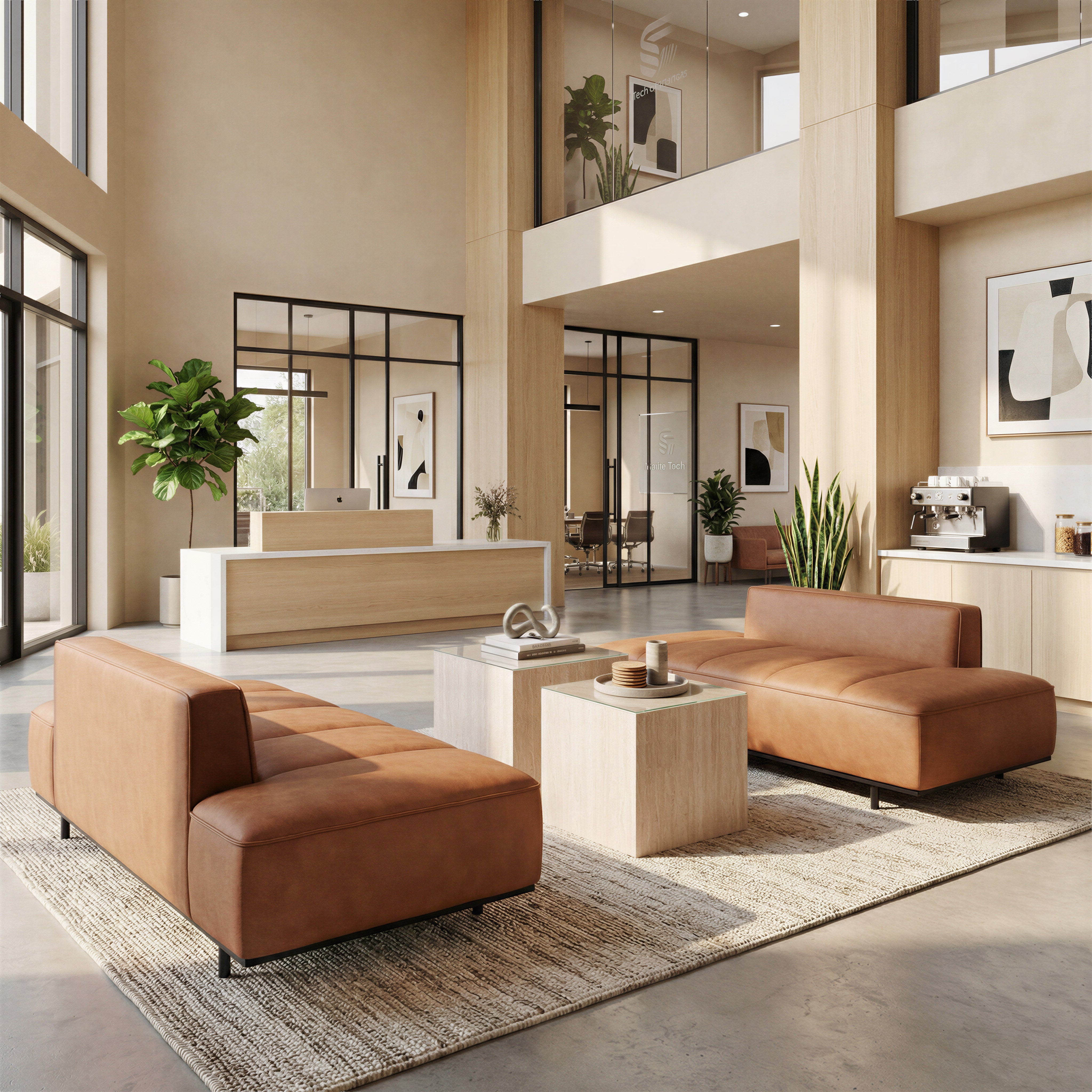 Confection Sofa Brown by Zuo Modern