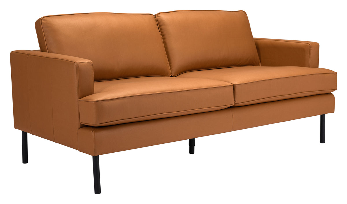 Decade Sofa Brown by Zuo Modern