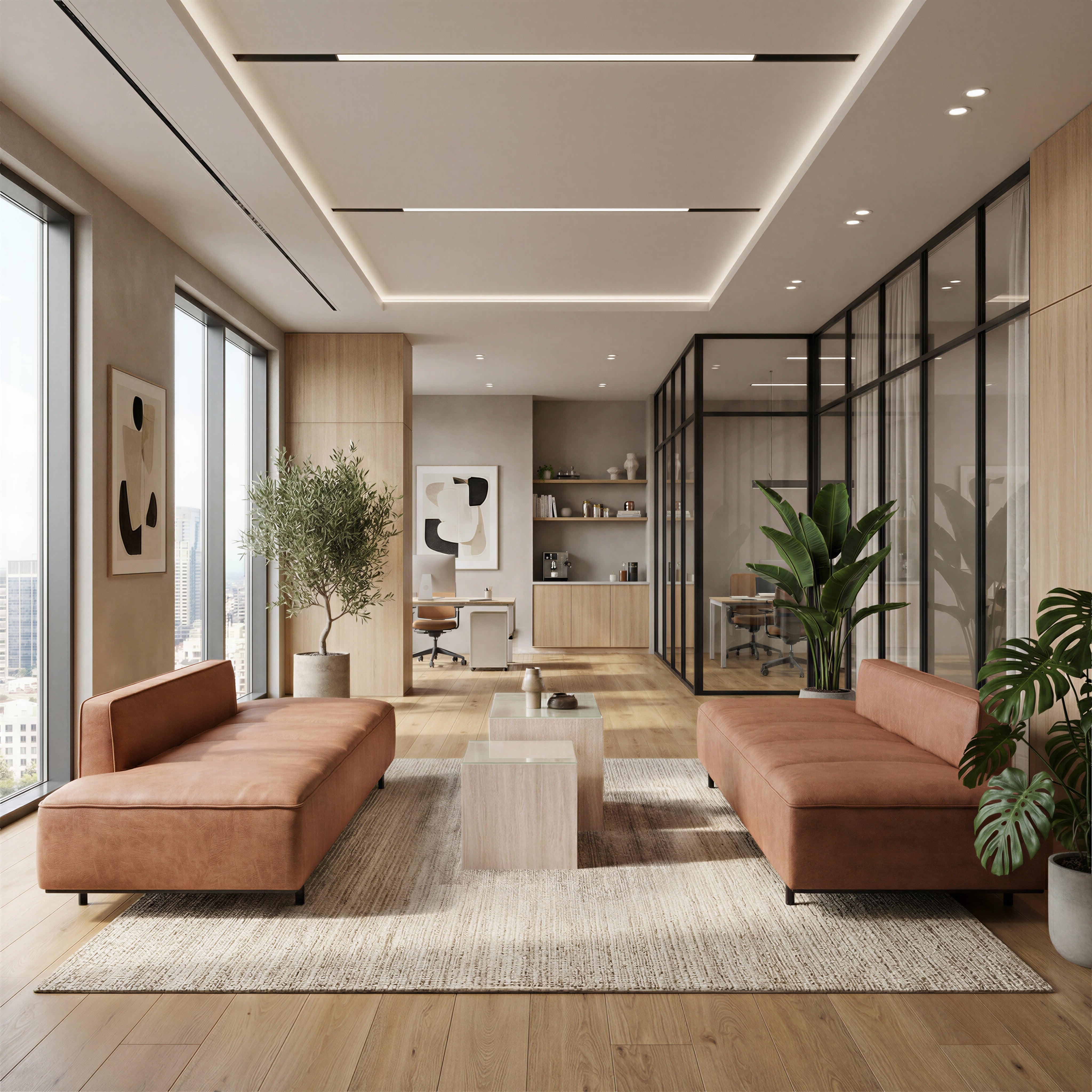 Confection Sofa Brown by Zuo Modern